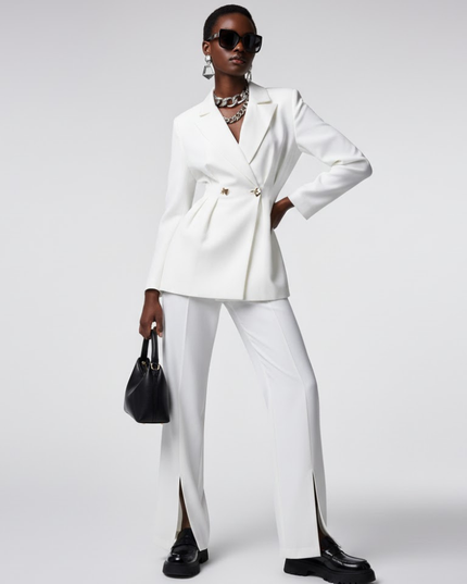 BYMANYC ® New York | Blazer & Hose Set Williamsburg | White