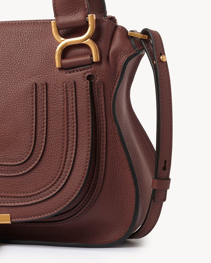 Chloé | Marcie Bag Saddle Stitching | Brown | Damen