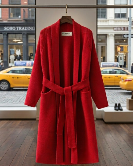 BYMANYC ® New York | Chelsea Cardigan | Red