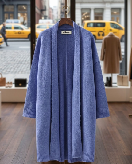 💟  STUYVESANT Damen Cardigan | Blue | Fashion Chic New Collection
