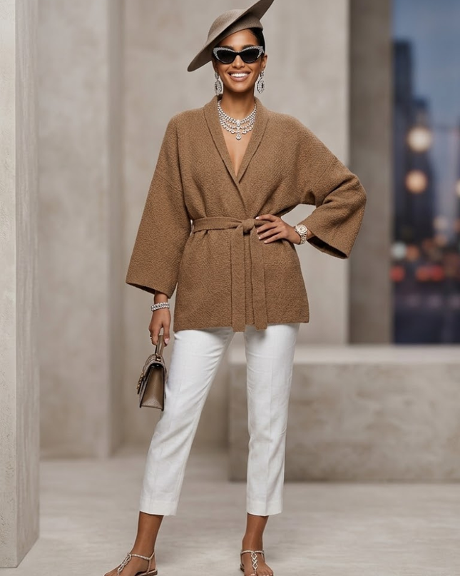 Woman's Cardigan TRIBECA New Collection FASHION CHIC - BYMANYC ® New York-0