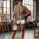 Woman's Cardigan WILLIAMSBURG New Collection FASHION CHIC - BYMANYC ® New York-0