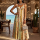 Women Strapless Floral Dress, IBIZA - BYMANYC ® New York-0