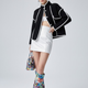 Women's Bicolor Tweed Tailored Jacket CENTRAL PARK New Collection Couture in Manhattan BYMANYC ® New York-1