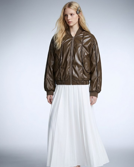 BYMANYC ® New York | Meatpacking Bomber Jacke | Brown