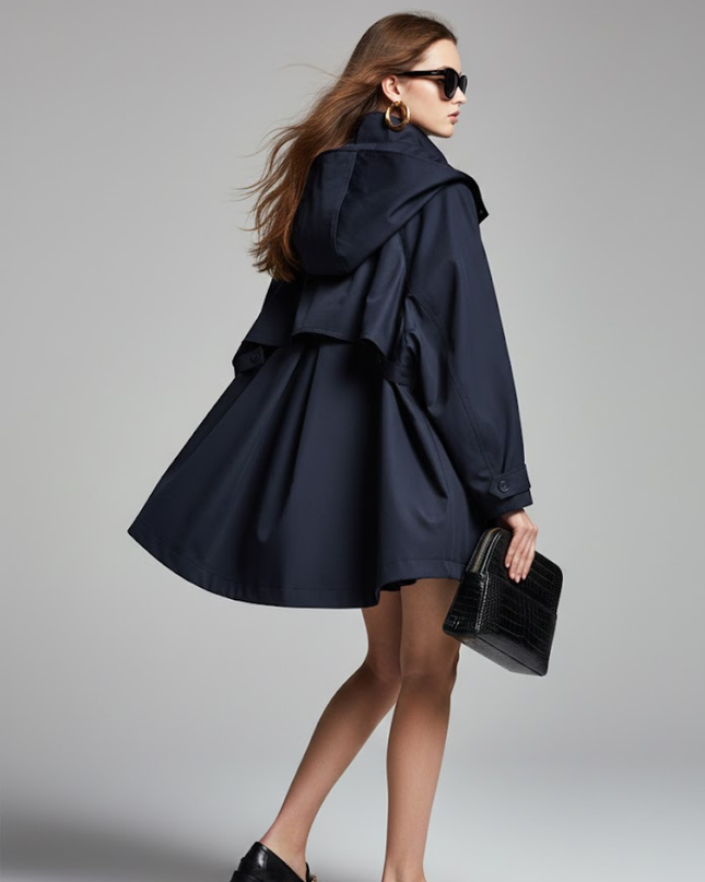 Women's Cape Jacket TRIBECA ECO FASHION BYMANYC ® New York-3