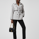 Women's Cropped Trench Jacket DUMBO ECO FASHION BYMANYC ® New York-1