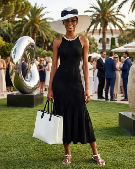 Damenkleid Elegant Schwarz TRIBECA New Collection THE HAMPTONS BYMANYC ® New York