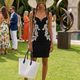 Damenkleid Elegant Schwarz UPPER EAST SIDE THE HAMPTONS BYMANYC ® New York