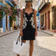 Damenkleid Elegant Schwarz UPPER EAST SIDE THE HAMPTONS BYMANYC ® New York