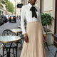 Damen Faltenrock Chelsea Couture