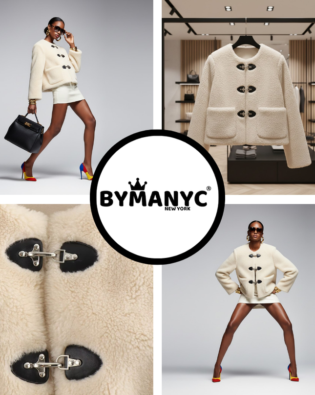 Women's Eco Jacket BROAD STREET NYFW New Collection BYMANYC ® New York-1