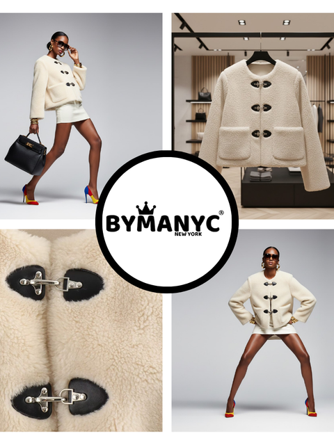 Women's Eco Jacket BROAD STREET NYFW New Collection BYMANYC ® New York-1