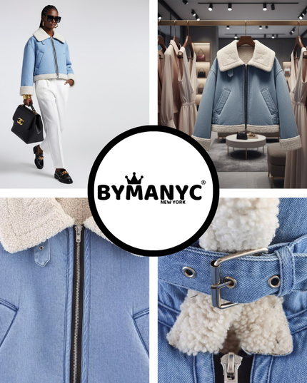 BYMANYC® New York | Eco Jacket BRONX NY CITY | Blue
