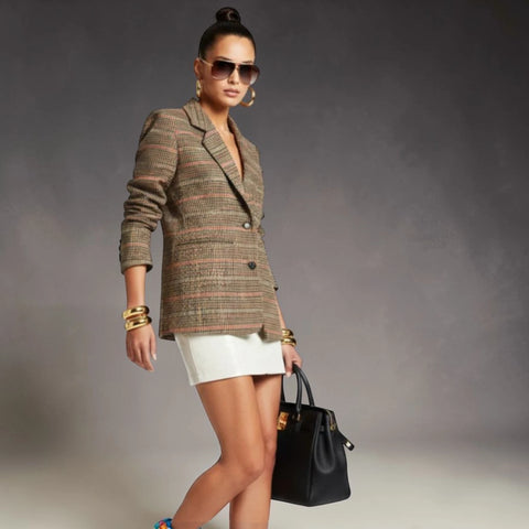 Heritage Plaid Blazer • FIFTH AVE Neue Kollektion BYMANYC ® New York