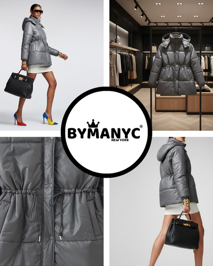 Empire State | Eco Jacke Damen | NYFW Collection | Grau