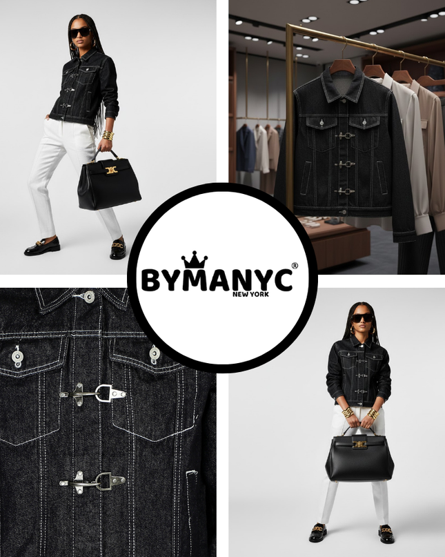 Women's Eco Jacket FLATIRON NY CITY Collection BYMANYC ® New York-1