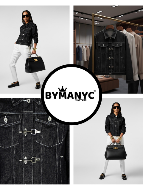 Women's Eco Jacket FLATIRON NY CITY Collection BYMANYC ® New York-1