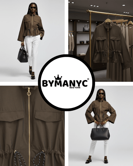 Women's Eco Jacket JACKSON HEIGHTS NY CITY Collection BYMANYC ® New York - ModeEcho