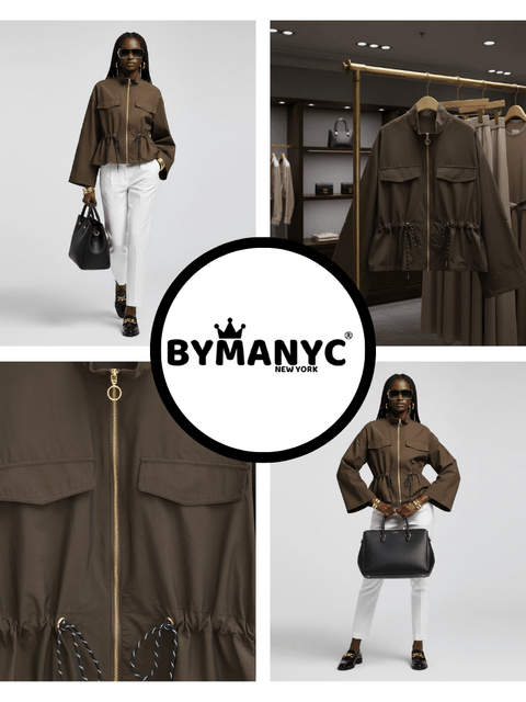 Women's Eco Jacket JACKSON HEIGHTS NY CITY Collection BYMANYC ® New York - ModeEcho