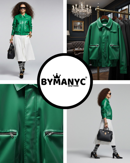 BYMANYC ® New York | Eco Jacket Little India | Green
