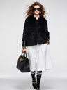 MARINE PARK — Damen Eco Jacke Schwarz | NY CITY Collection
