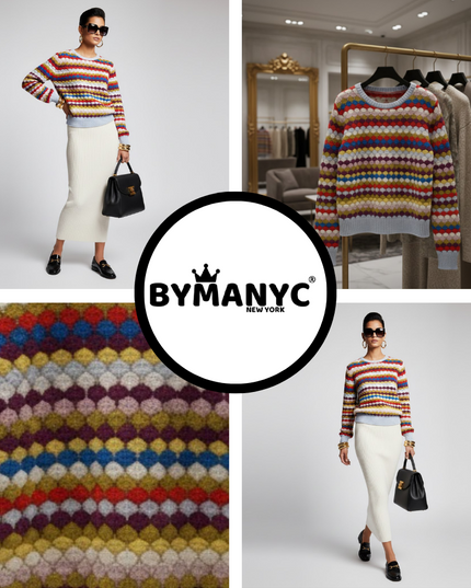 BYMANYC ® New York | Tremont Eco Knitwear | White