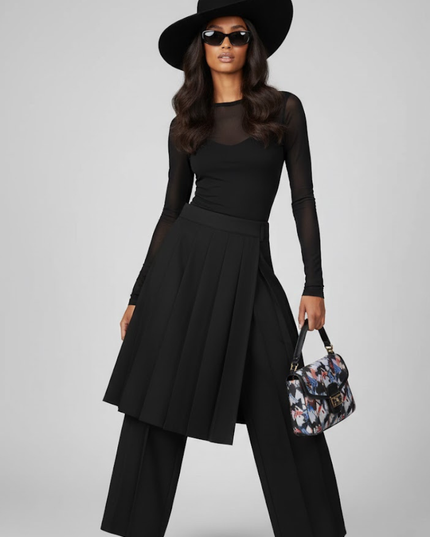 Damen Extra-Weithose DECONSTRUCTED TRIBECA NYFW Neue Kollektion BYMANYC ® New York