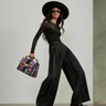 Damen Extra-Weithose DECONSTRUCTED TRIBECA NYFW Neue Kollektion BYMANYC ® New York