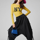 Women's Extra Wide Trousers FLATIRON NYFW New Colecction BYMANYC ® New York-2