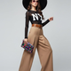 Women's Extra Wide Trousers UPPER EAST SIDE NYFW New Colecction BYMANYC ® New York-1