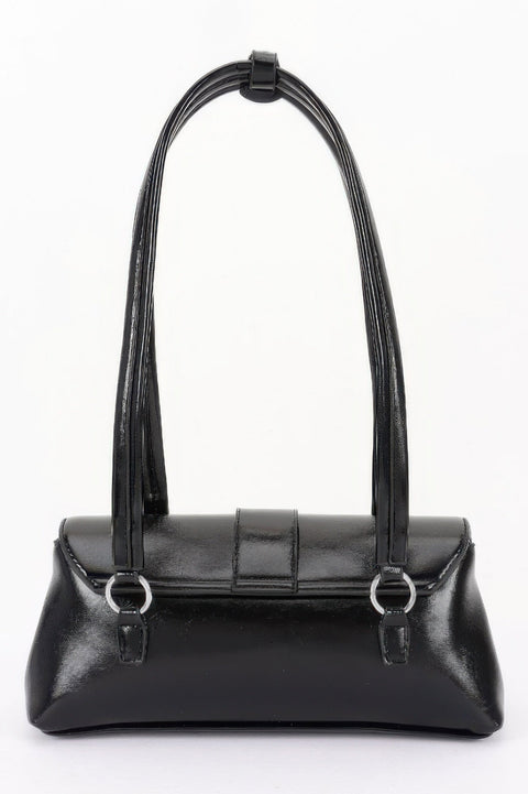 Women's Handbag Metal Studded Shoulder Bag - CHELSEA - BYMANYC ® New York-2