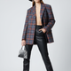 Damenjacke EAST VILLAGE COUTURE – Oversized Plaid