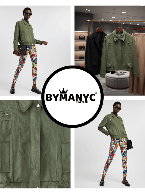 Women's Jacket HUDSON YARDS NYFW New Colecction BYMANYC ® New York - ModeEcho