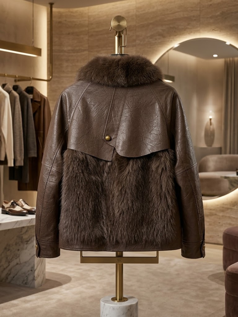 Women's Jacket VEGAN NOMAD Prêt-à-Porter Colecction BYMANYC ® New York-2