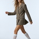 Women's Luxury Herringbone Double-Breasted Blazer MADISON New Collection BYMANYC ®-0