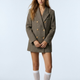 Women's Luxury Herringbone Double-Breasted Blazer MADISON New Collection BYMANYC ®-1