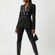 Women's Military Blazer MIDTOWN ECO COUTURE BYMANYC ® New York-0