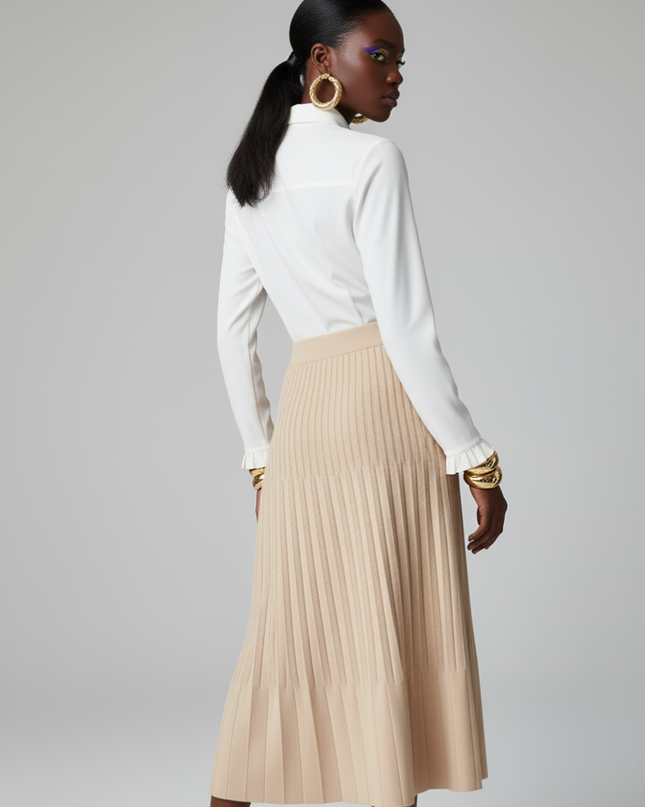 Women's Pleated Skirt CHELSEA COUTURE BYMANYC ® New York-1