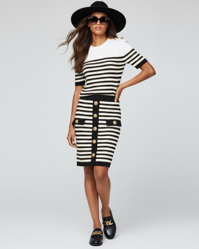 Women's Skirt and Sweater Set NOLITA NYFW New Colecction BYMANYC ® New York-2