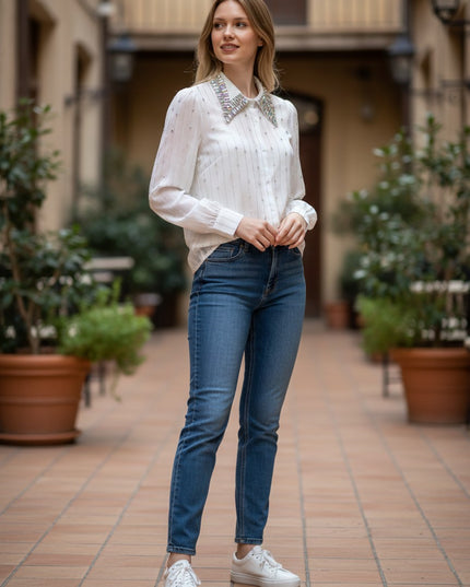 Damen Bluse Las Vegas – Boutique Fashion Top