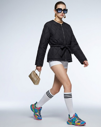 BYMANYC ® New York | Soho Belted Puffer Jacket | Black