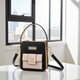 Umhängetasche mit Tasche & Color-Block-Design (Schwarz) – Nicole Lee