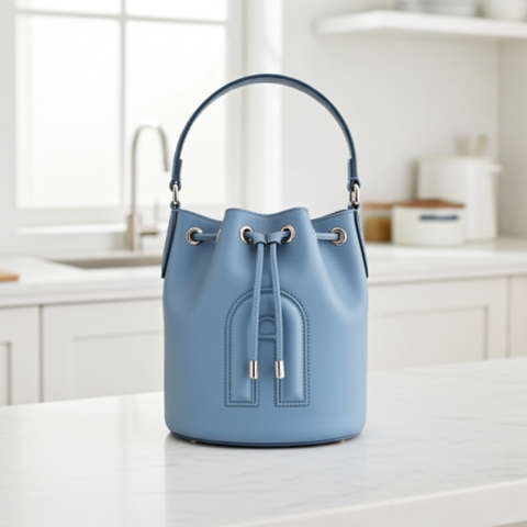 Furla Clio Drawstring Bucket Bag – Mini | Ametista