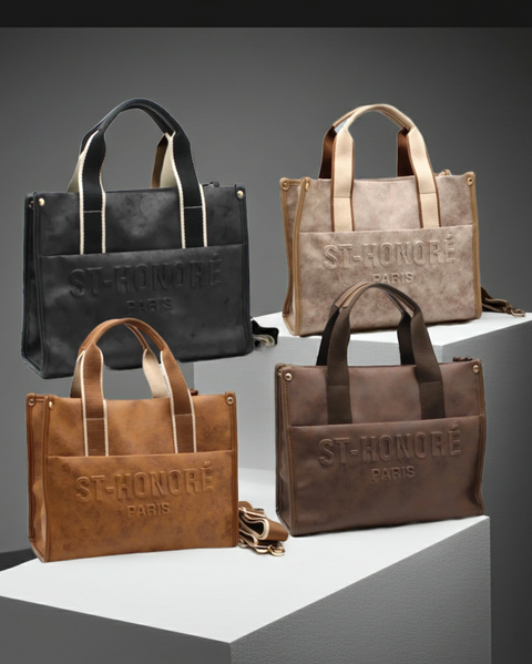 Geprägte strukturierte Tasche ST-HONORÉ Paris