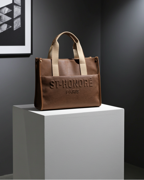 Geprägte strukturierte Tasche ST-HONORÉ Paris