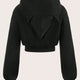 Zip-Up Cropped Hoodie | Brooklyn - BYMANYC ® New York-3