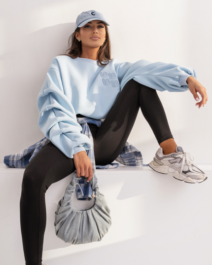 LA BALANCIA | REMY Sweater | Hellblau