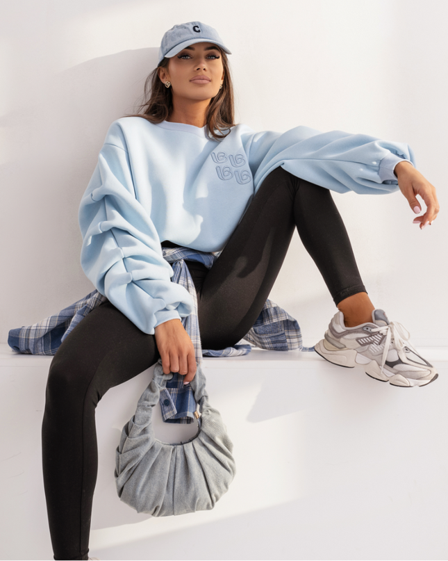 LA BALANCIA | REMY Sweater | Hellblau