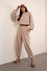 BRONX Damen Freizeit Set - Beige